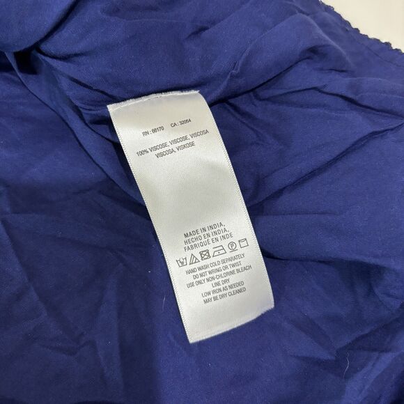 Anthropologie 52 Conversation Colloquial Boat Off Shoulder Midi Dress 2 Nautical - Picture 11 of 13